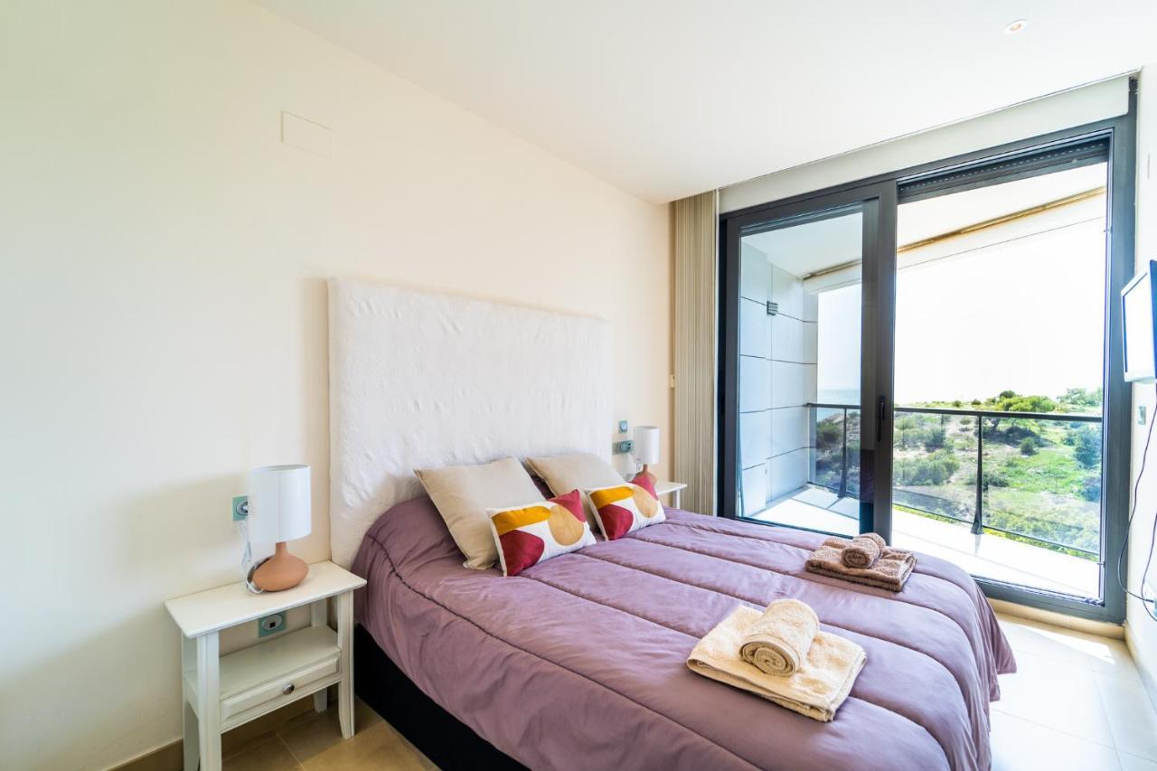 Primera Linea De Mar Con Piscina, Gimnasio Y Parking 2 Hab Y 2 Banos Вильяхойоса Экстерьер фото