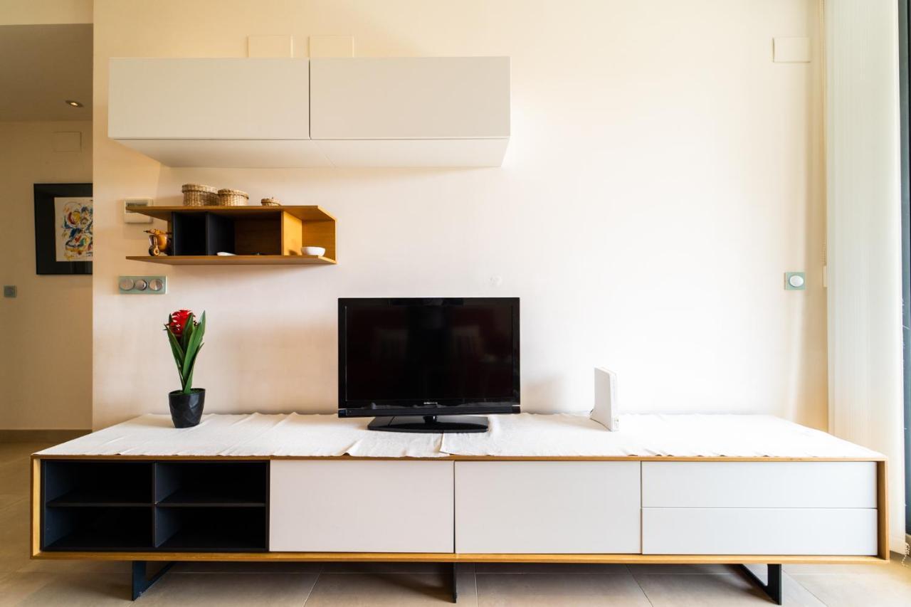 Primera Linea De Mar Con Piscina, Gimnasio Y Parking 2 Hab Y 2 Banos Вильяхойоса Экстерьер фото